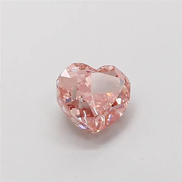 1.06ct Heart Lab Grown Diamond (Colour Fancy Vivid Pink, Clarity VVS2, IGI Certified)