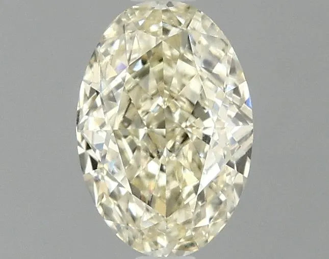 1.06ct Oval Lab Grown Diamond (Colour Fancy Light Yellow, Clarity VS2, IGI Certified)