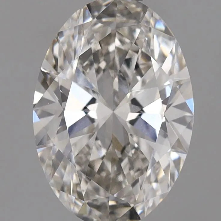 1.06ct Oval Lab Grown Diamond (Colour H, Clarity VVS2, Cut EX, IGI Certified)