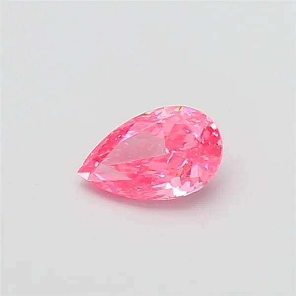 1.06ct Pear Lab Grown Diamond (Colour Fancy Vivid Pink, Clarity VVS2, IGI Certified)