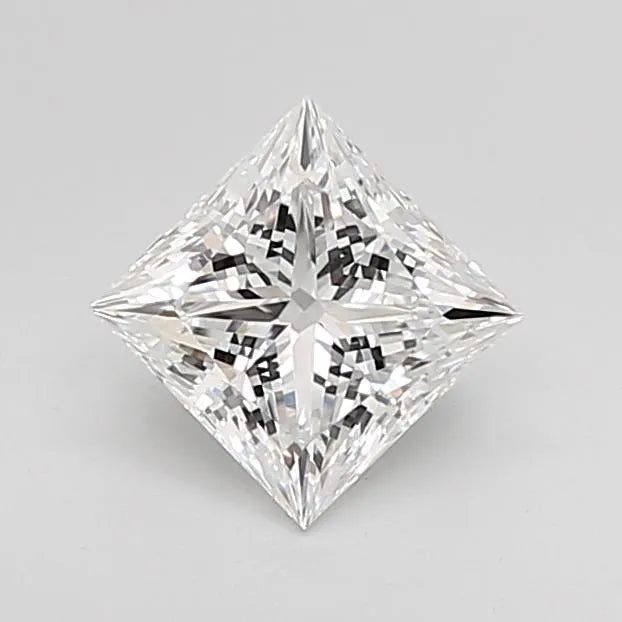 1.06ct Princess Lab Grown Diamond (Colour D, Clarity IF, Cut EX, IGI Certified)