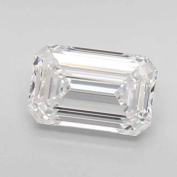 1.07ct Emerald Lab Grown Diamond (Colour D, Clarity VVS1, Cut EX, IGI Certified)