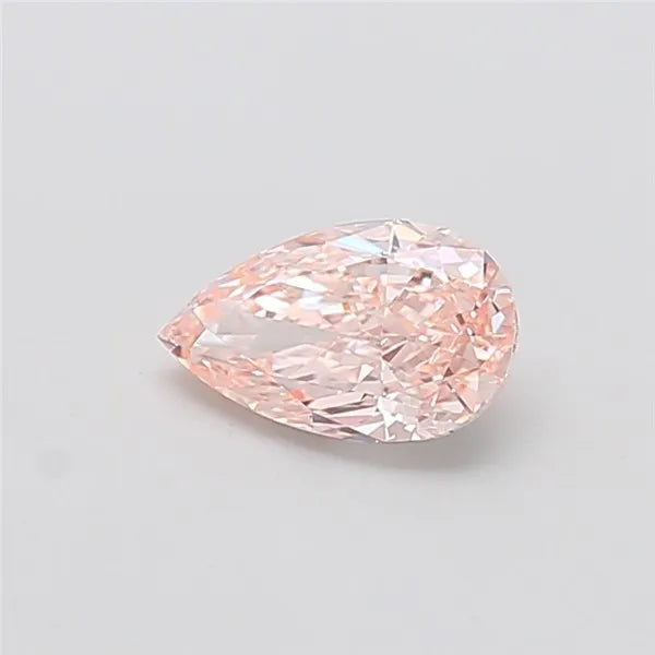 1.07ct Pear Lab Grown Diamond (Colour Fancy Pink, Clarity VVS2, IGI Certified)