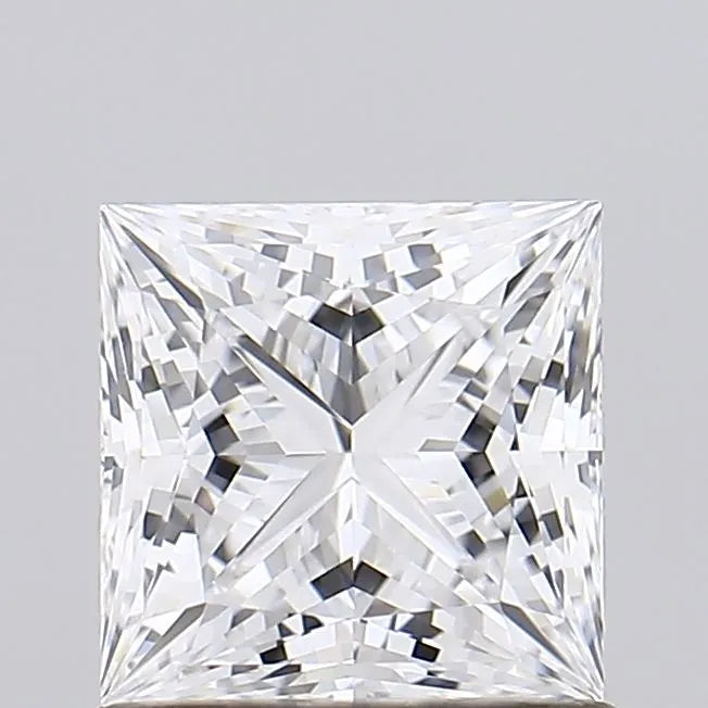 1.07ct Princess Lab Grown Diamond (Colour D, Clarity FL, Cut EX, IGI Certified)
