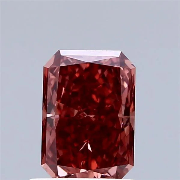 1.07ct Radiant Lab Grown Diamond (Colour Fancy Pinkish Brown, Clarity VVS2, IGI Certified)