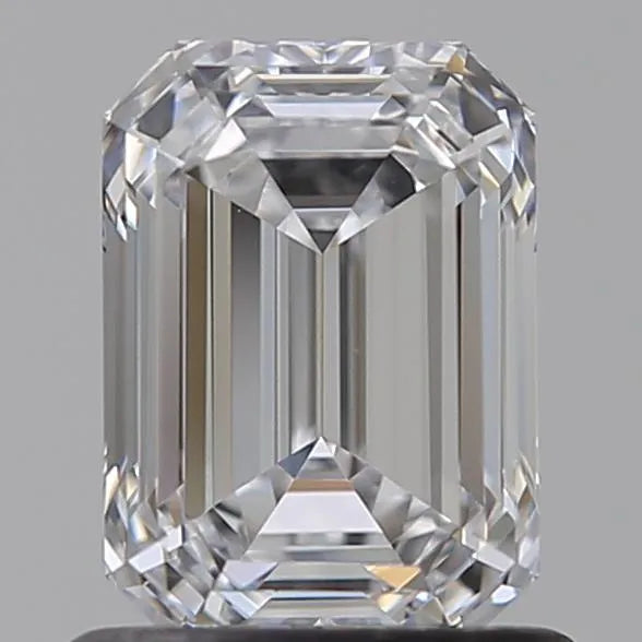 1.08ct Emerald Lab Grown Diamond (Colour E, Clarity VVS2, IGI Certified)