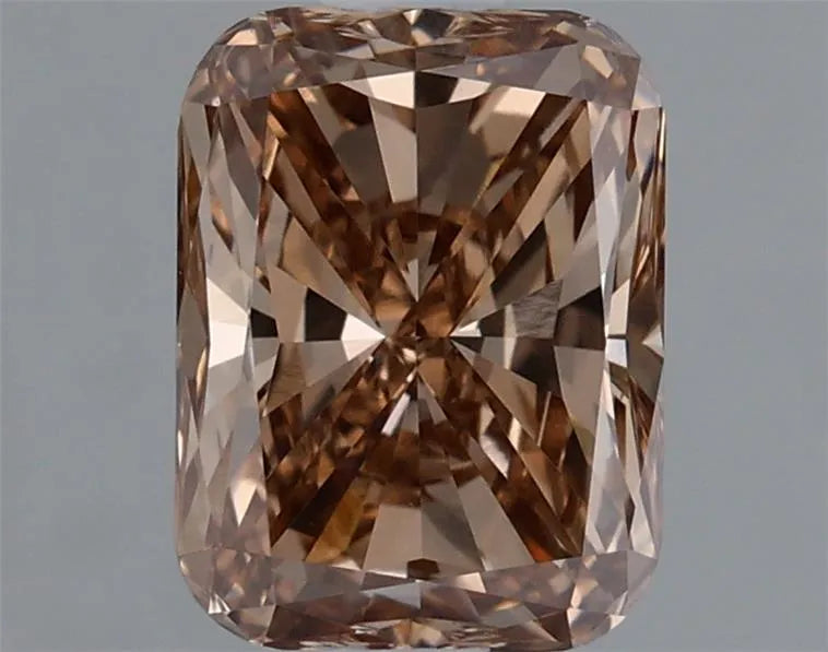 1.09ct Cushion modified Lab Grown Diamond (Colour Fancy Brown, Clarity VVS2, IGI Certified)