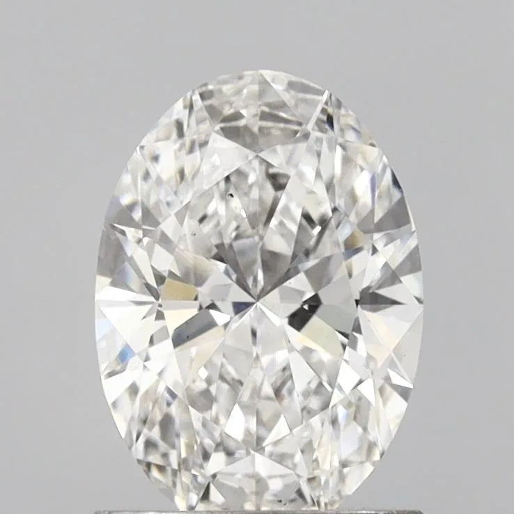 1.09ct Oval Lab Grown Diamond (Colour E, Clarity VS2, IGI Certified)