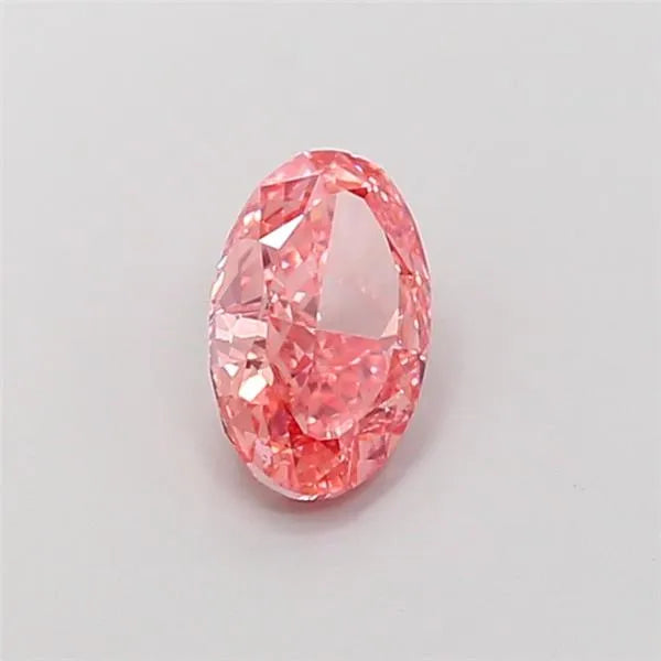1.09ct Oval Lab Grown Diamond (Colour Fancy Vivid Pink, Clarity VVS1, IGI Certified)