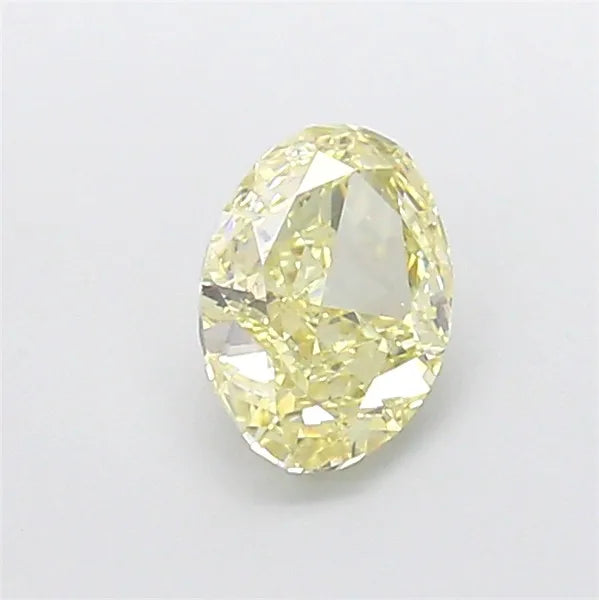 1.09ct Oval Lab Grown Diamond (Colour Fancy Yellow, Clarity VVS2, IGI Certified)