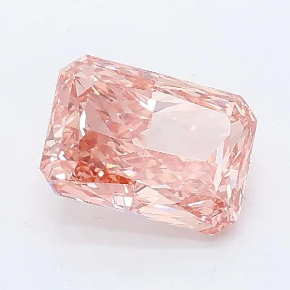 1.09ct Radiant Lab Grown Diamond (Colour Fancy Vivid Pink, Clarity VVS1, IGI Certified)