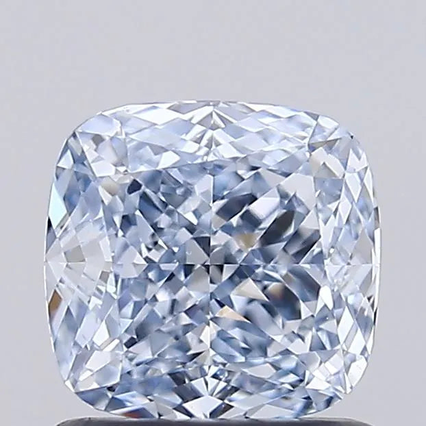 1.10ct Cushion modified Lab Grown Diamond (Colour Fancy Blue, Clarity VVS2, IGI Certified)