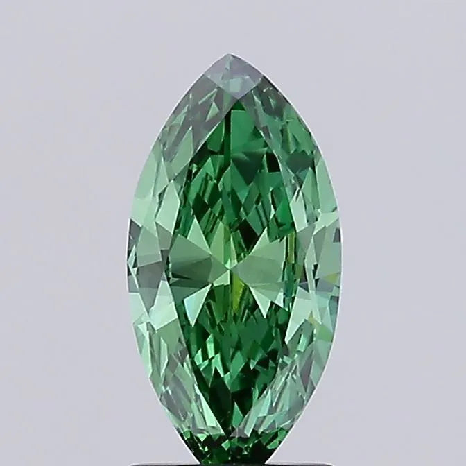 1.10ct Marquise Lab Grown Diamond (Colour Fancy Vivid Green, Clarity VS1, IGI Certified)