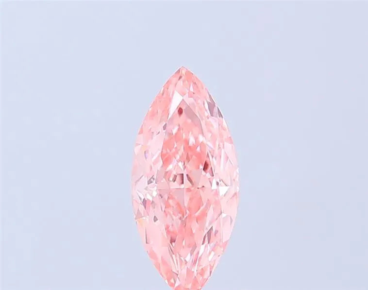 1.10ct Marquise Lab Grown Diamond (Colour Fancy Vivid Pink, Clarity VVS1, IGI Certified)