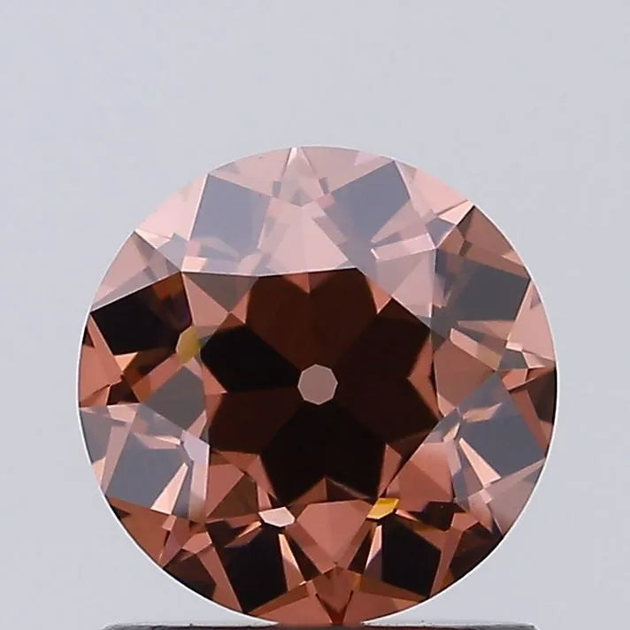 1.13ct Old european cut Lab Grown Diamond (Colour Fancy Brown, Clarity VVS2, IGI Certified)