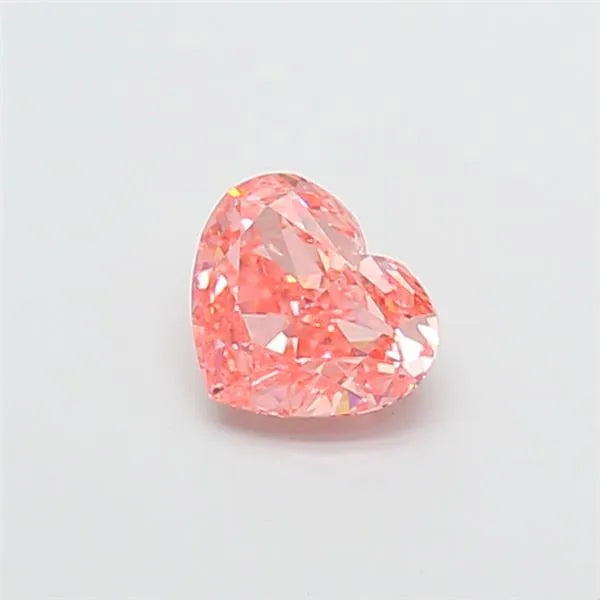 1.15ct Heart Lab Grown Diamond (Colour Fancy Vivid Pink, Clarity VS1, IGI Certified)