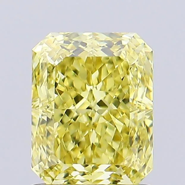 1.15ct Radiant Lab Grown Diamond (Colour Fancy Intense Yellow, Clarity VVS2, IGI Certified)