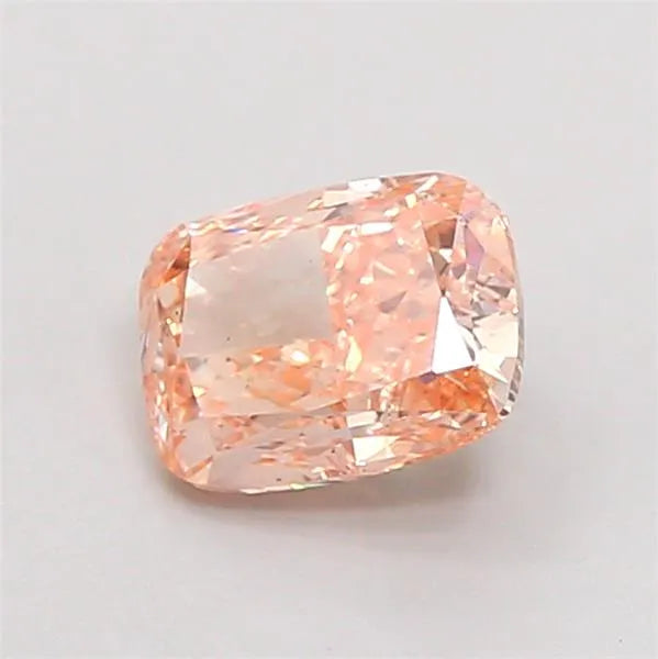 1.16ct Cushion modified Lab Grown Diamond (Colour Fancy Orangey Brown, Clarity VS2, IGI Certified)