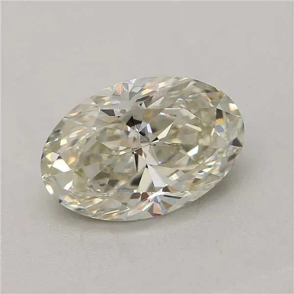 1.20ct Oval Natural Diamond (Colour Fancy Light Gray, Clarity VVS2, GIA Certified)