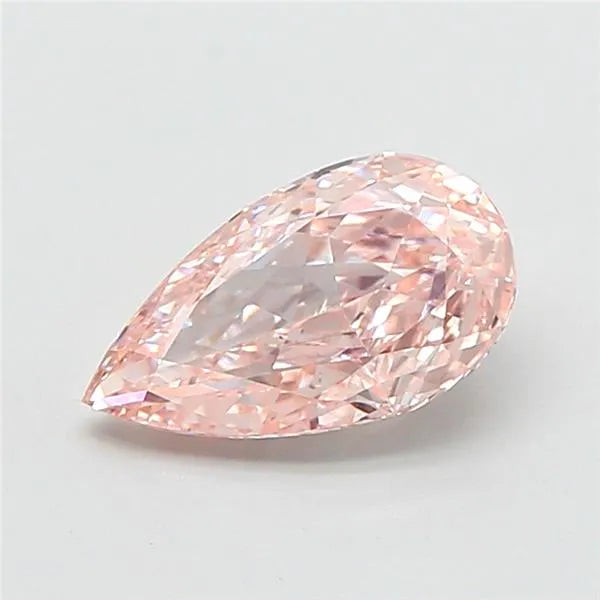 1.20ct Pear Lab Grown Diamond (Colour Fancy Pink, Clarity VS1, IGI Certified)