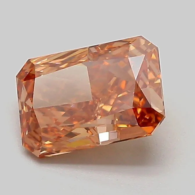 1.20ct Radiant Lab Grown Diamond (Colour Fancy Brown, Clarity VVS2, IGI Certified)