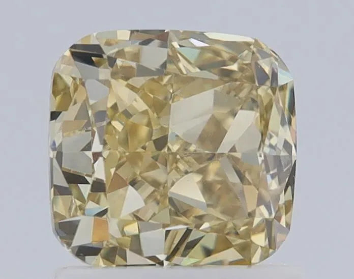 1.21ct Cushion brilliant Natural Diamond (Colour Fancy Brownish Yellow, Clarity VS1, GIA Certified)