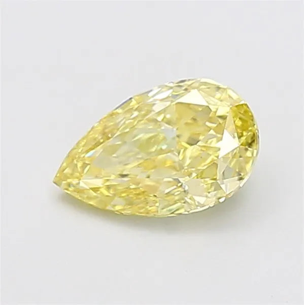 1.21ct Pear Lab Grown Diamond (Colour Fancy Intense Yellow, Clarity VVS2, IGI Certified)