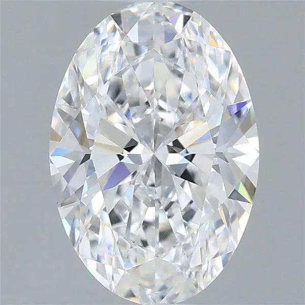 1.23ct Oval Lab Grown Diamond (Colour D, Clarity VVS1, IGI Certified)