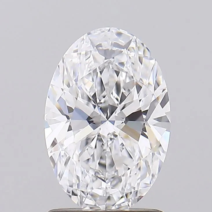 1.23ct Oval Lab Grown Diamond (Colour D, Clarity VVS1, IGI Certified)