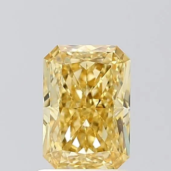 1.23ct Radiant Lab Grown Diamond (Colour Fancy Intense Yellow, Clarity VVS2, IGI Certified)