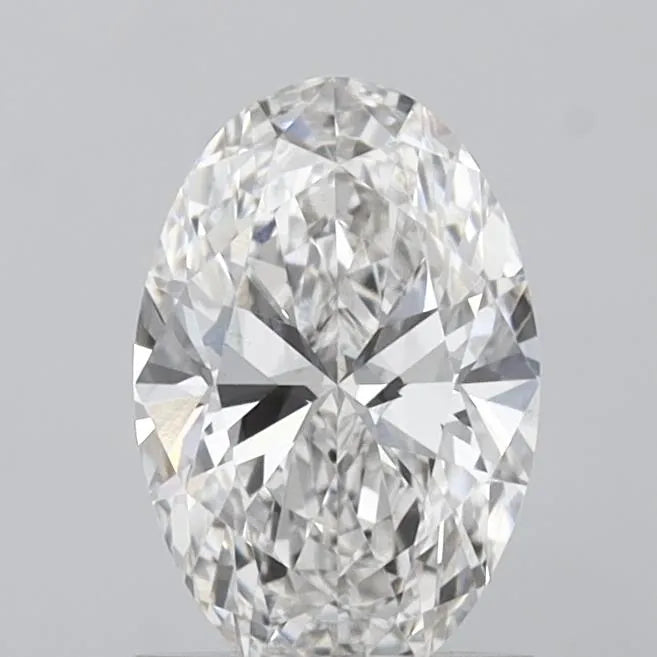 1.24ct Oval Lab Grown Diamond (Colour F, Clarity VS1, IGI Certified)
