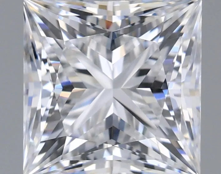 1.24ct Princess Lab Grown Diamond (Colour D, Clarity VVS1, IGI Certified)