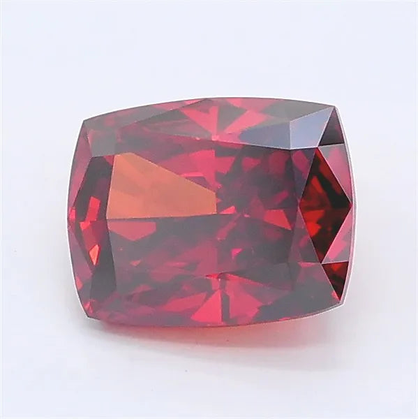 1.25ct Cushion modified Lab Grown Diamond (Colour Fancy Deep Orangey Brown, Clarity VVS2, IGI Certified)