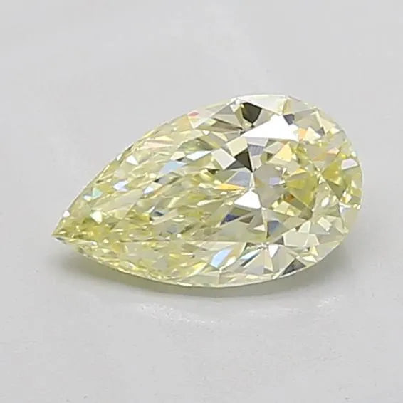 1.25ct Pear Lab Grown Diamond (Colour Fancy Light Yellow, Clarity VS1, IGI Certified)