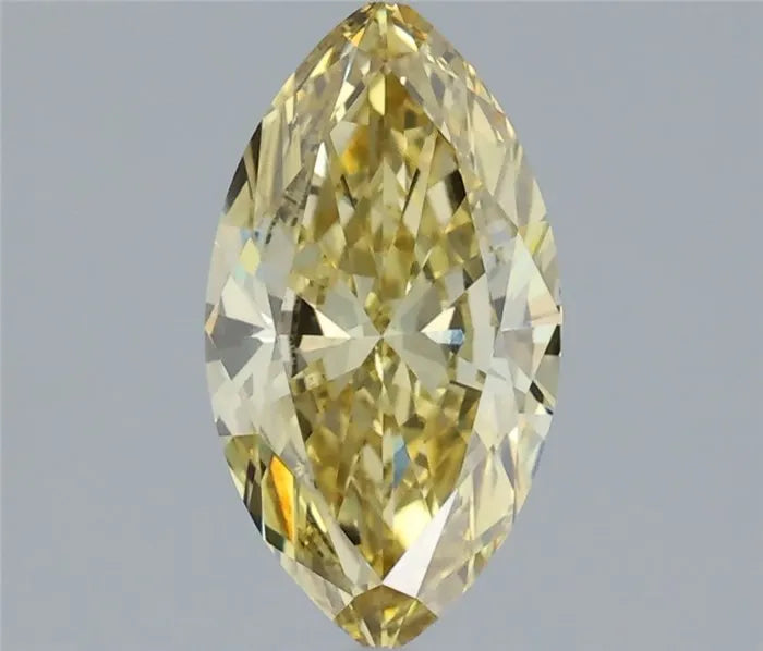 1.26ct Marquise Lab Grown Diamond (Colour Fancy Intense Yellow, Clarity VVS1, IGI Certified)