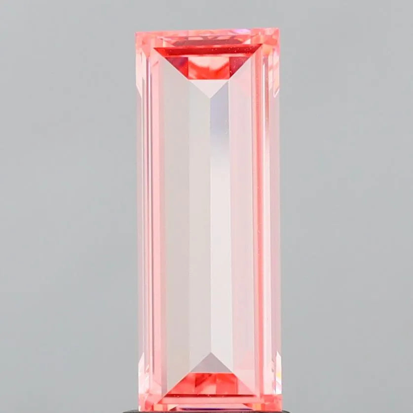 1.27ct Baguette Lab Grown Diamond (Colour Fancy Pink, Clarity VVS2, IGI Certified)