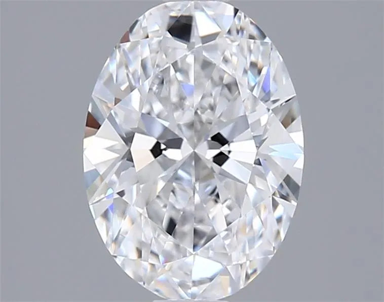 1.27ct Oval Lab Grown Diamond (Colour D, Clarity VVS2, IGI Certified)