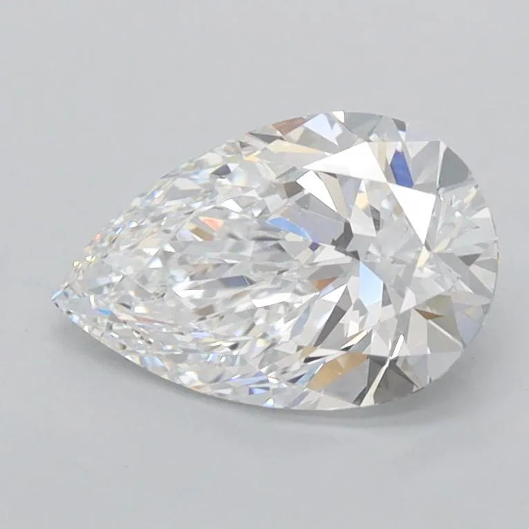 1.29ct Pear Lab Grown Diamond (Colour D, Clarity FL, IGI Certified)