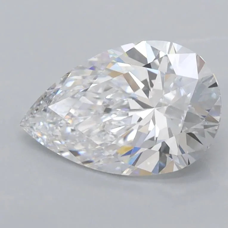1.29ct Pear Lab Grown Diamond (Colour D, Clarity FL, IGI Certified)