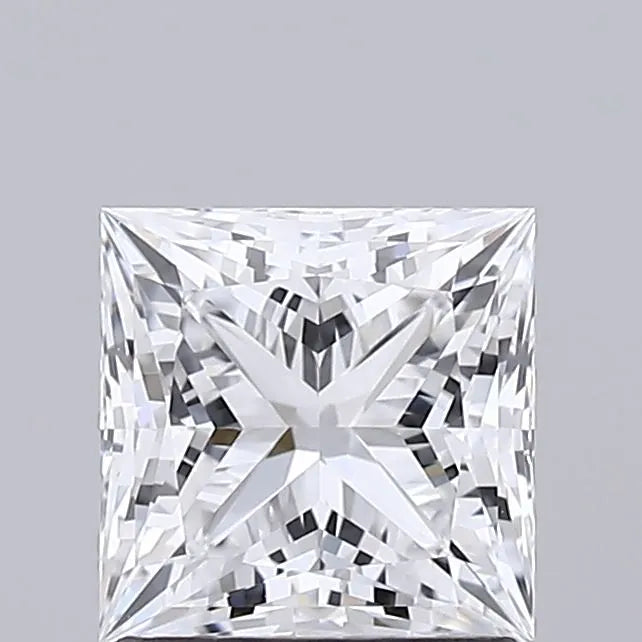 1.29ct Princess Lab Grown Diamond (Colour D, Clarity IF, IGI Certified)
