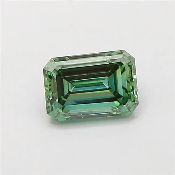 1.30ct Emerald Lab Grown Diamond (Colour Fancy Vivid Green, Clarity VS1, IGI Certified)