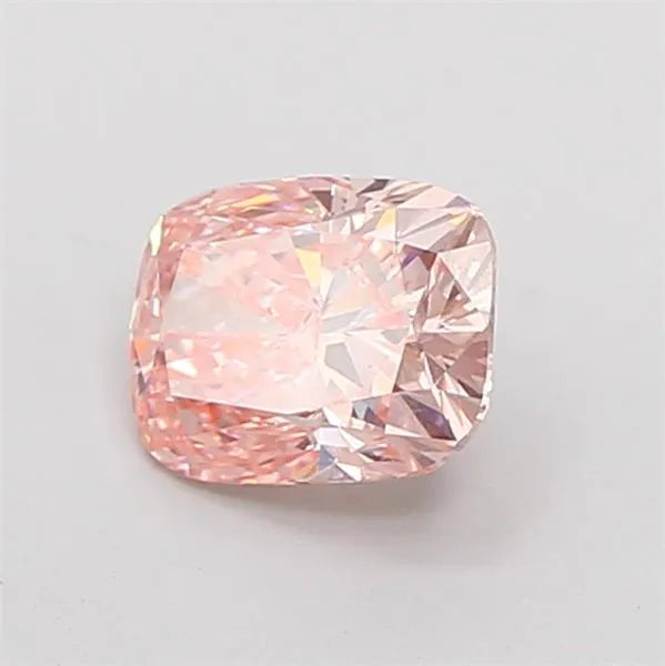 1.31ct Cushion modified Lab Grown Diamond (Colour Fancy Intense Pink, Clarity VVS2, IGI Certified)