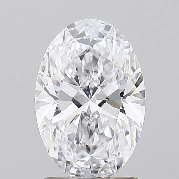1.31ct Oval Lab Grown Diamond (Colour D, Clarity VVS2, IGI Certified)