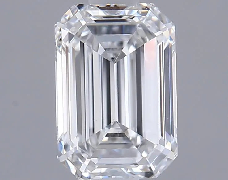 1.32ct Emerald Lab Grown Diamond (Colour D, Clarity VVS2, IGI Certified)