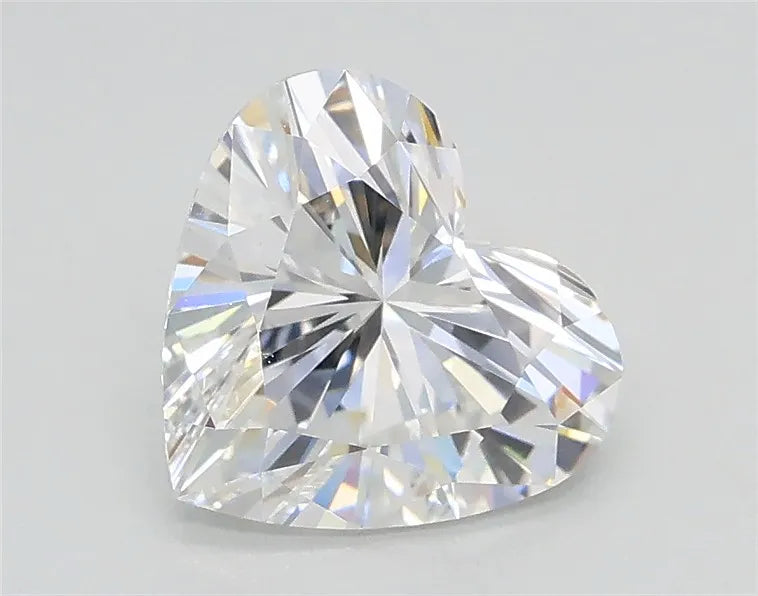 1.32ct Heart Lab Grown Diamond (Colour E, Clarity VVS2, IGI Certified)