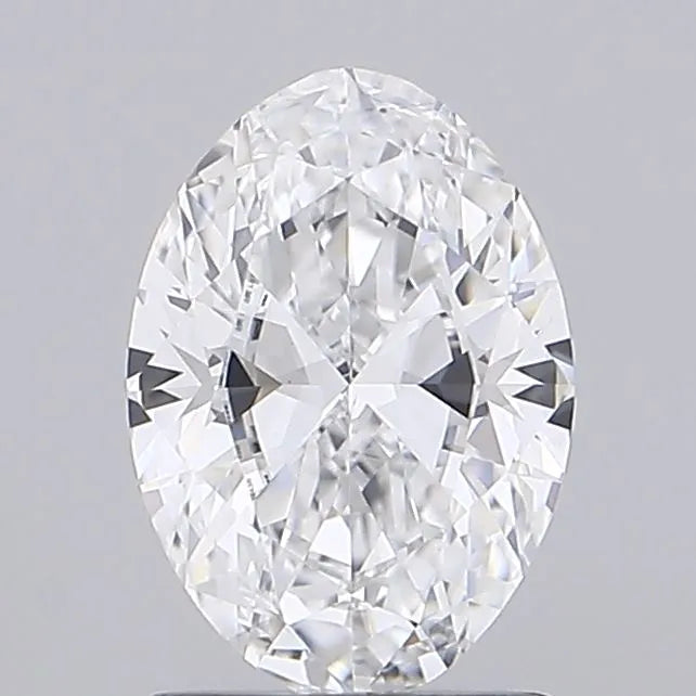 1.33ct Oval Lab Grown Diamond (Colour D, Clarity VVS2, IGI Certified)