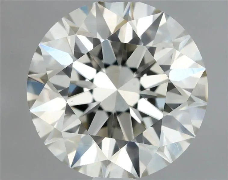 1.33ct Round Natural Diamond (Colour K, Clarity VS2, Cut EX, IGI Certified)