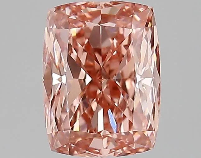 1.36ct Cushion modified Lab Grown Diamond (Colour Fancy Vivid Pink, Clarity VVS2, IGI Certified)