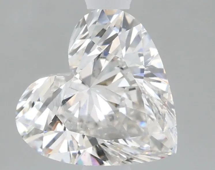 1.36ct Heart Lab Grown Diamond (Colour F, Clarity VS2, IGI Certified)