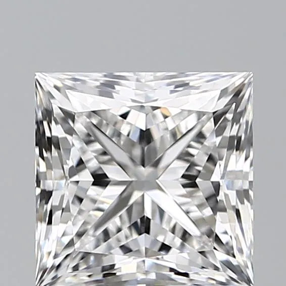 1.39ct Princess Lab Grown Diamond (Colour D, Clarity VVS1, IGI Certified)